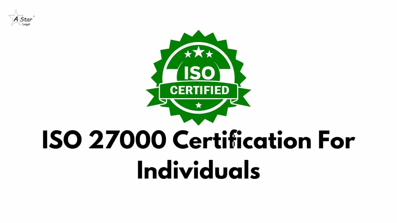 ISO 27000 certification for individuals