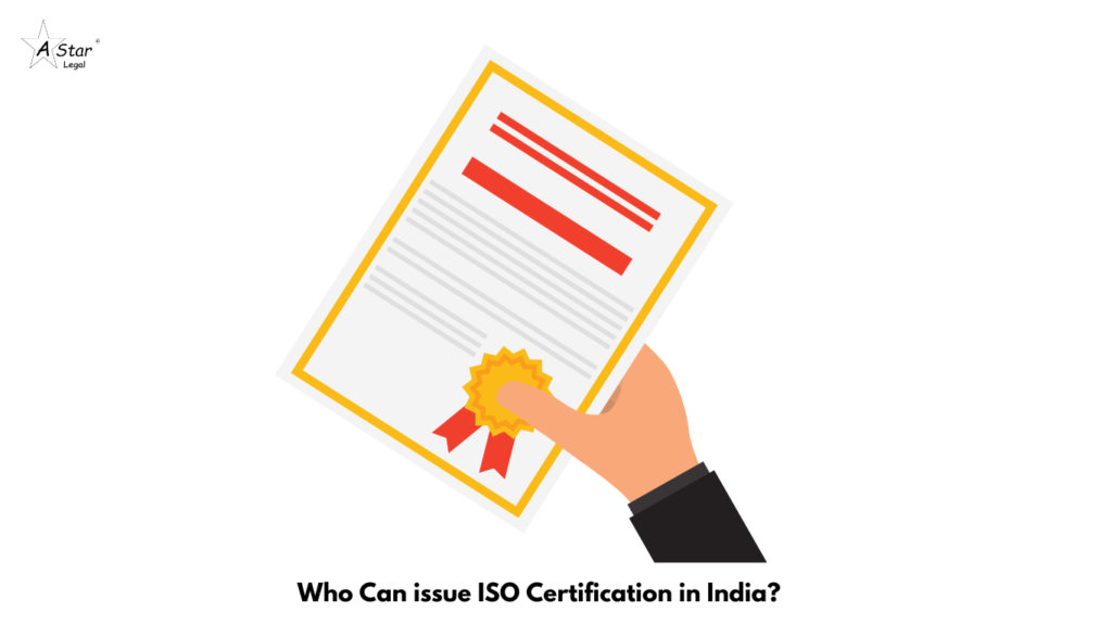 Who Can issue ISO certification in India