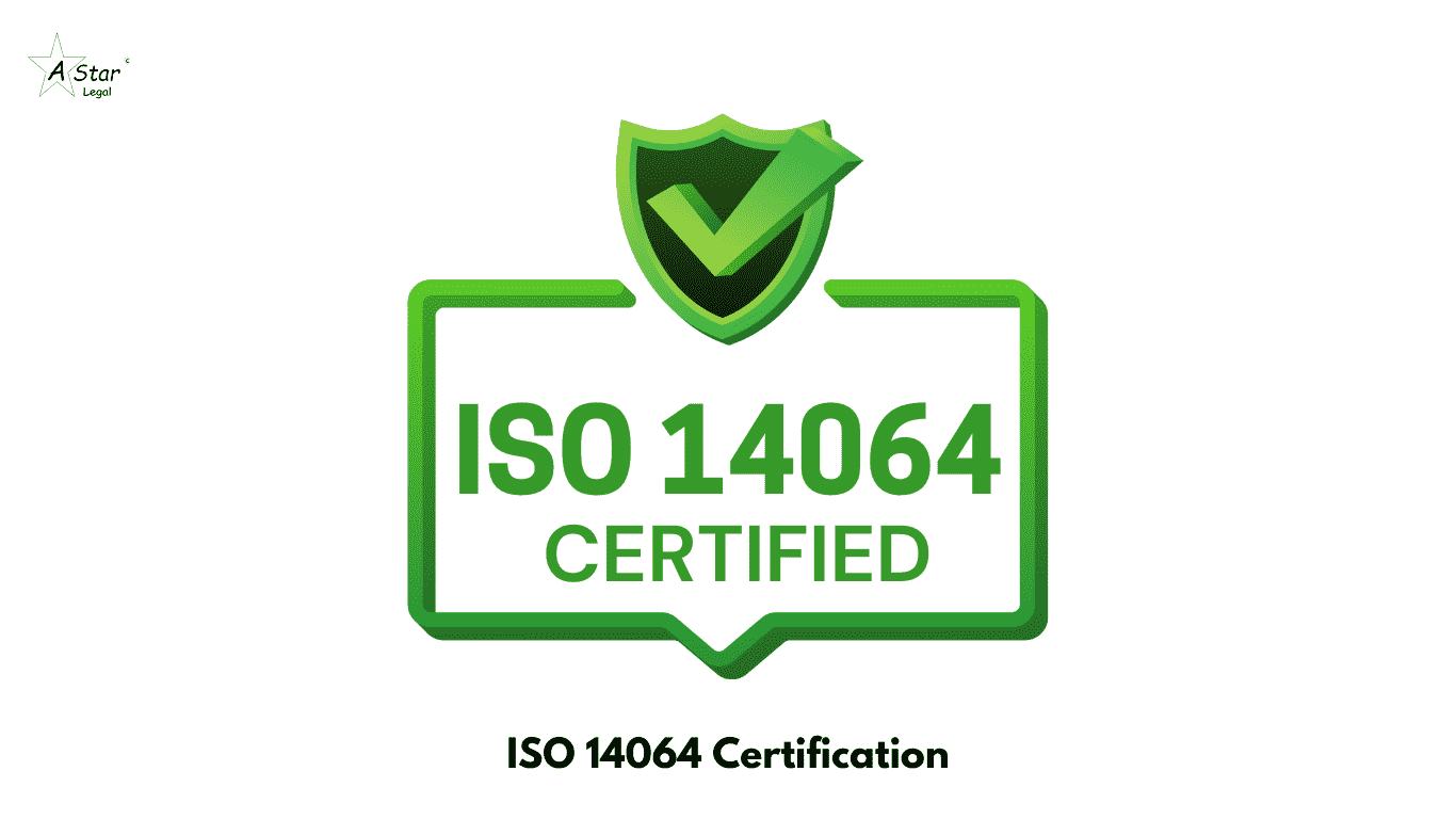 ISO 14064 Certification- a star legal