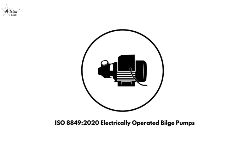 ISO 8849:2020 Electrically Operated Bilge Pumps