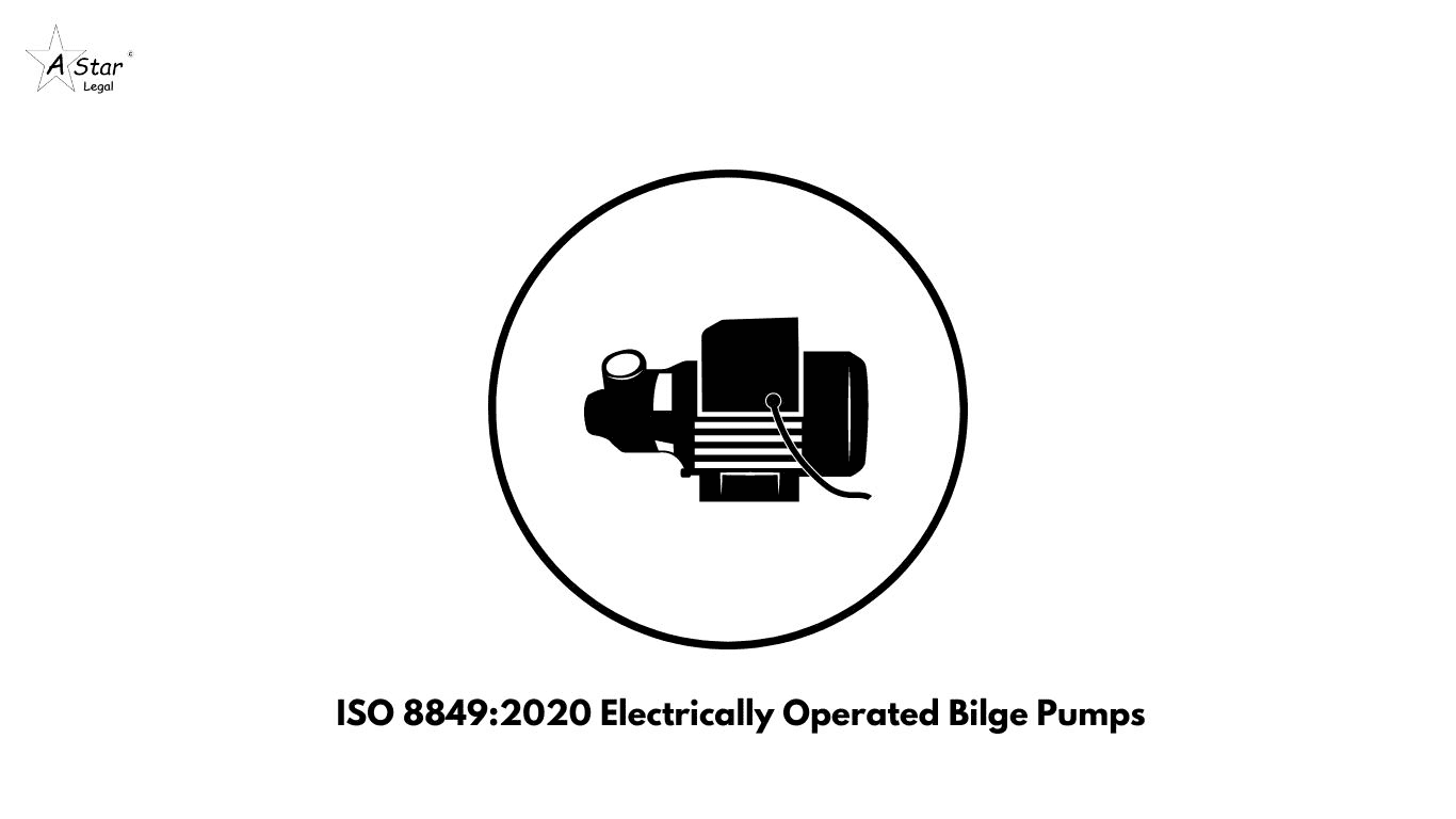 ISO 8849-2020 Electrically Operated Bilge Pumps