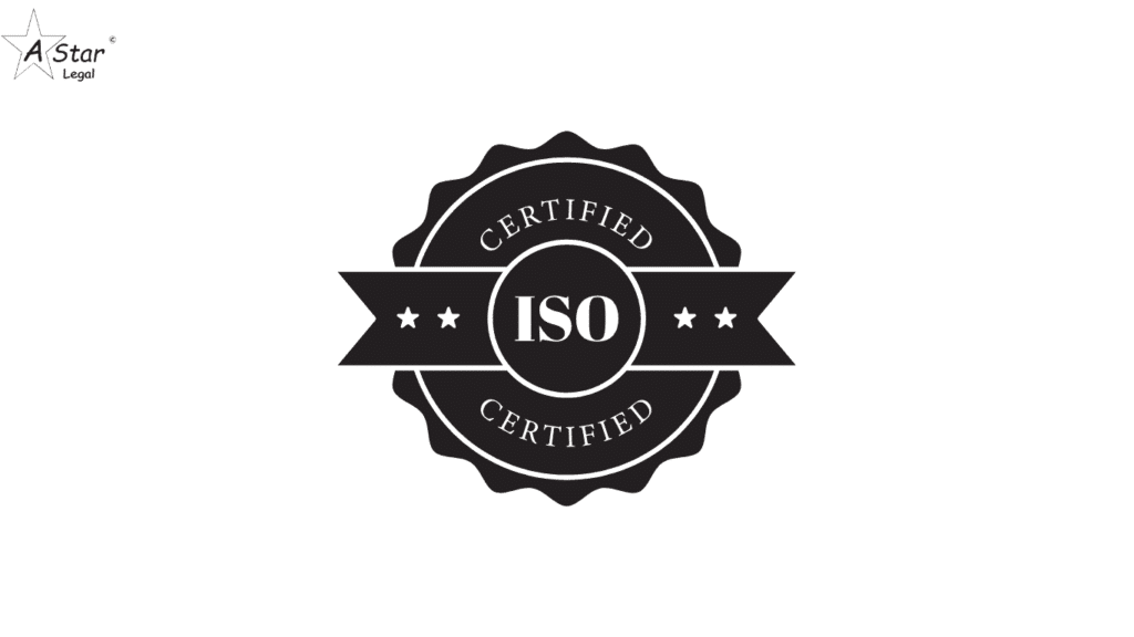 ISO Certification in Gurgaon - a star legal associates